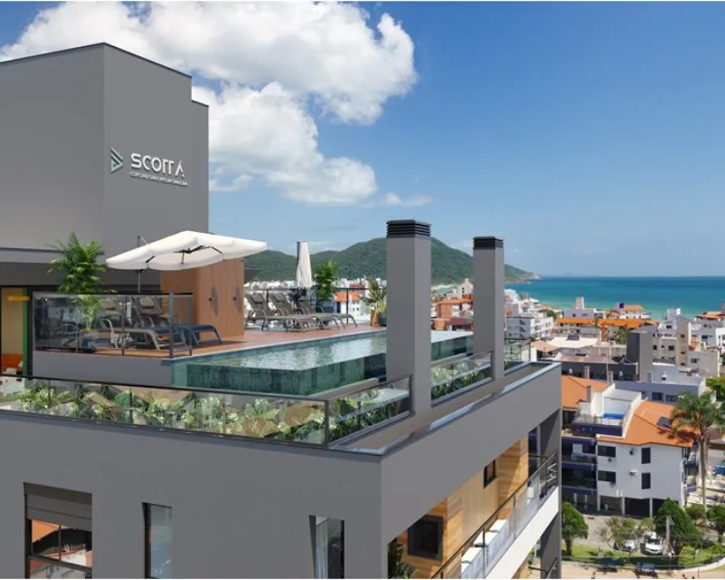 Residencial Galeria 54 – Apartamento 2 Dormitorios con Vista al Mar en Ingleses, Florianópolis — Ingleses