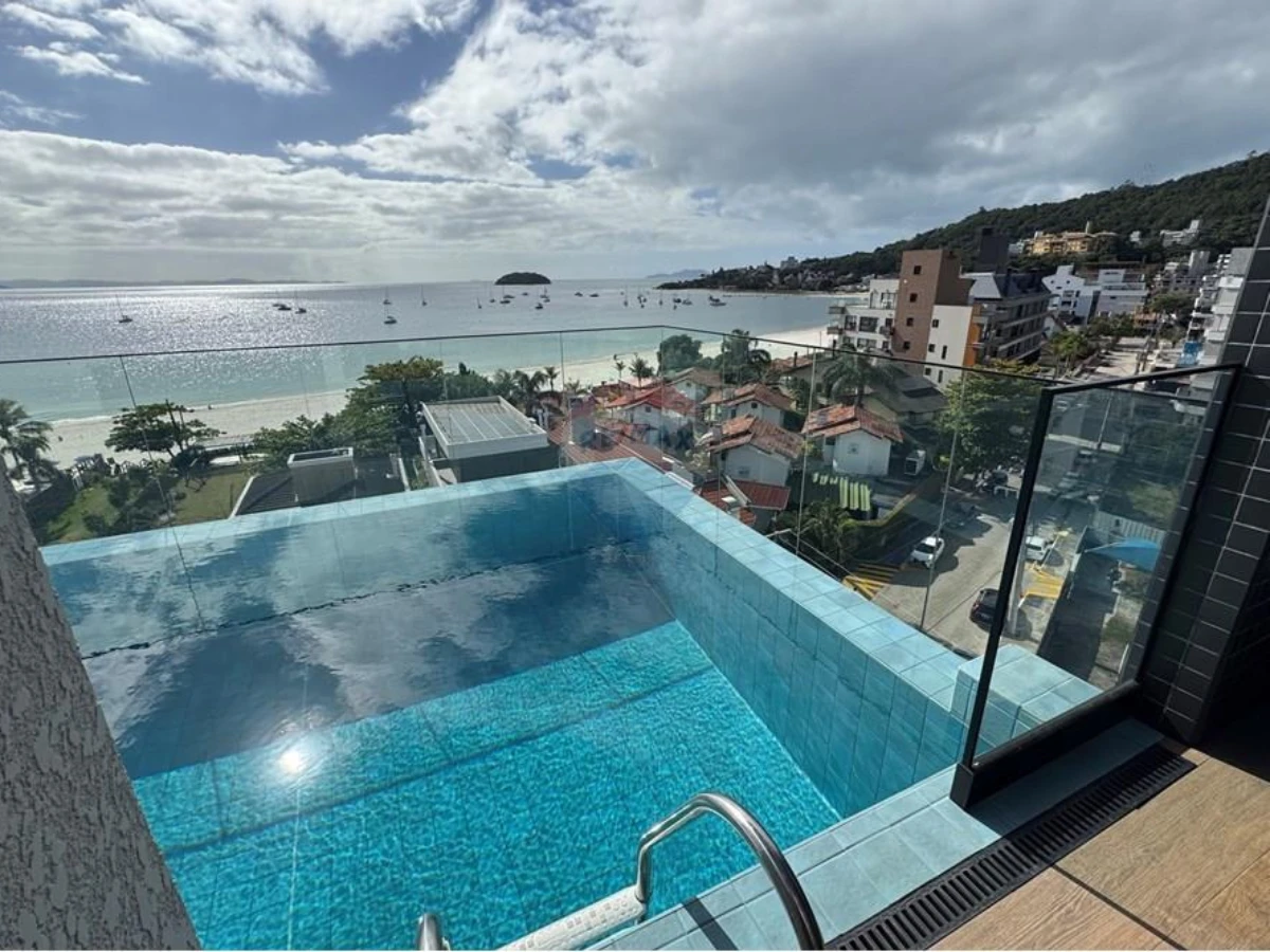 Apartamento Mobiliado com Vista para o Mar e Piscina no Rooftop – Jurerê Internacional, Florianópolis