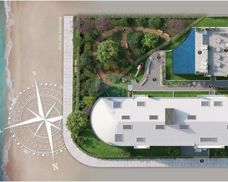 Apartamento Garden con Jardín Privado – Gaivotas Golden Residence, Ingleses, Florianópolis — Ingleses