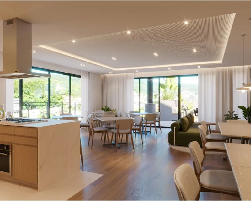 Apartamento de Alto Padrão à Venda em Cacupé | 108 m² | 3 Dormitórios | Florianópolis — Cacupé
