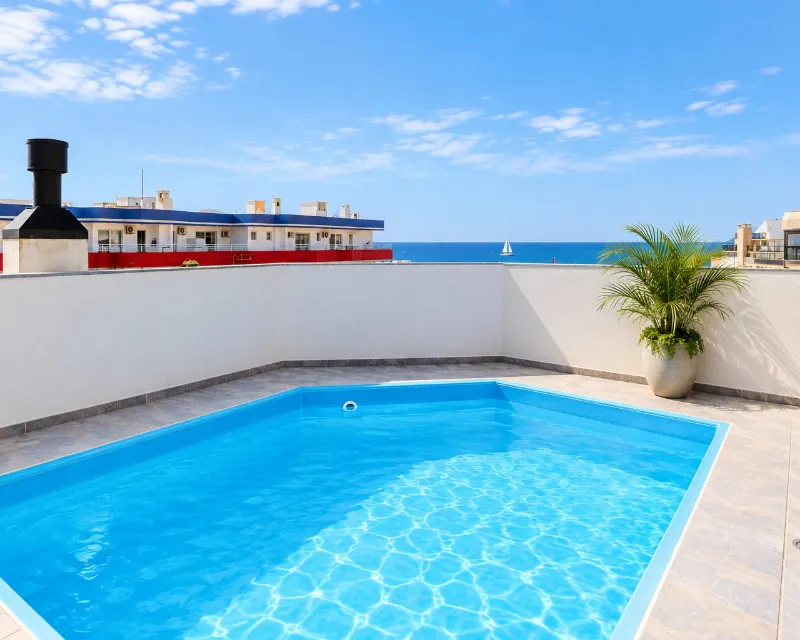 Penthouse 4 Dormitorios con Piscina Privada y Vista al Mar en Ingleses, Florianópolis — Ingleses
