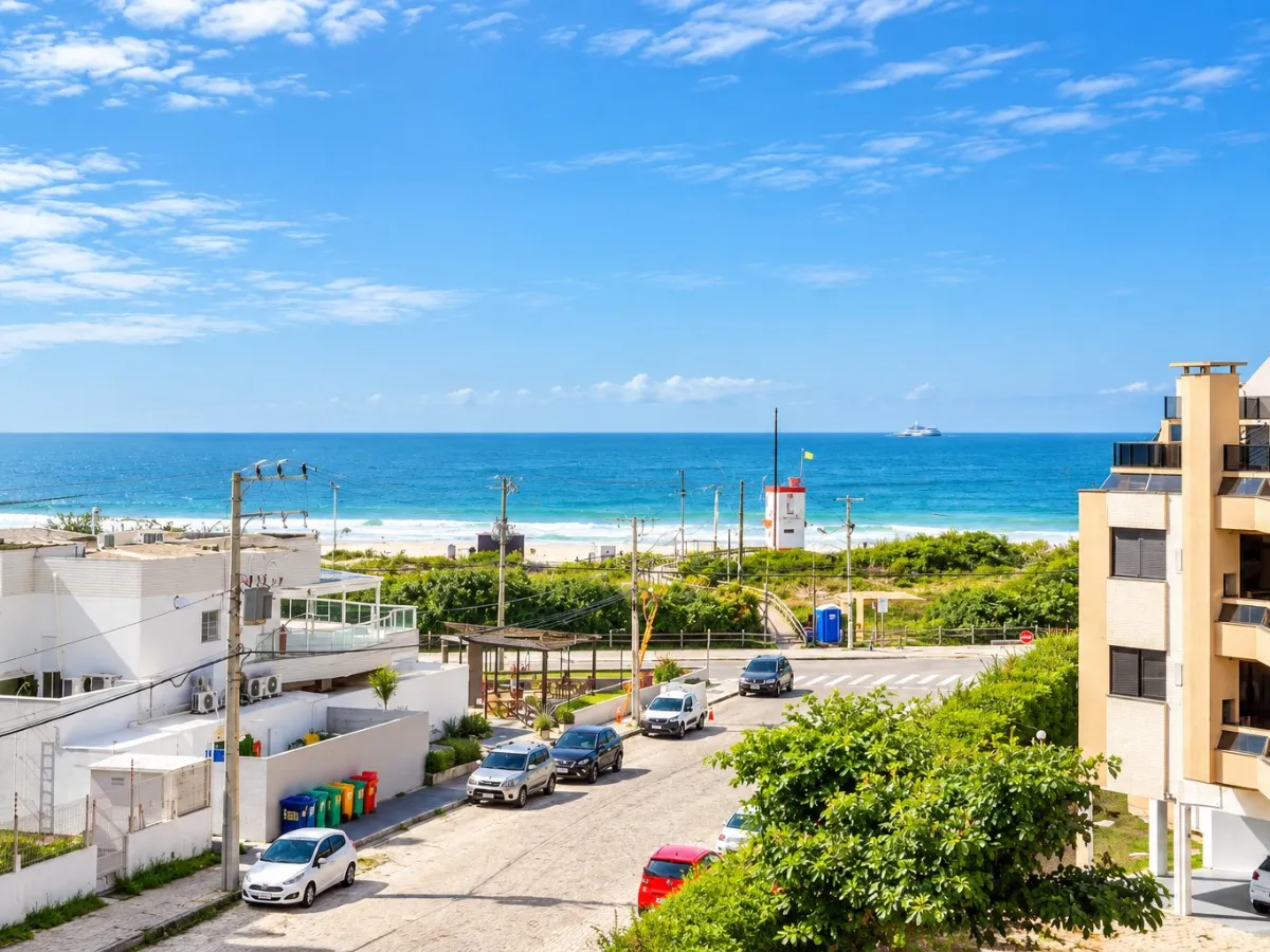 Penthouse 4 Dormitorios con Piscina Privada y Vista al Mar en Ingleses, Florianópolis — Ingleses