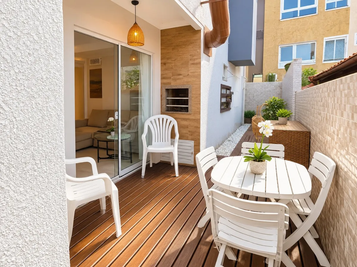 Apartamento 2 Quartos com Varanda Gourmet à Venda em Ingleses — Ingleses