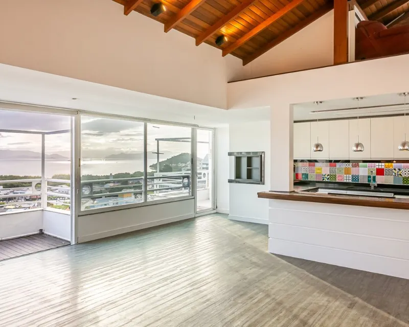 Penthouse 3 habitaciones con vista al mar en venta — Itacorubi, Florianópolis — Itacorubi