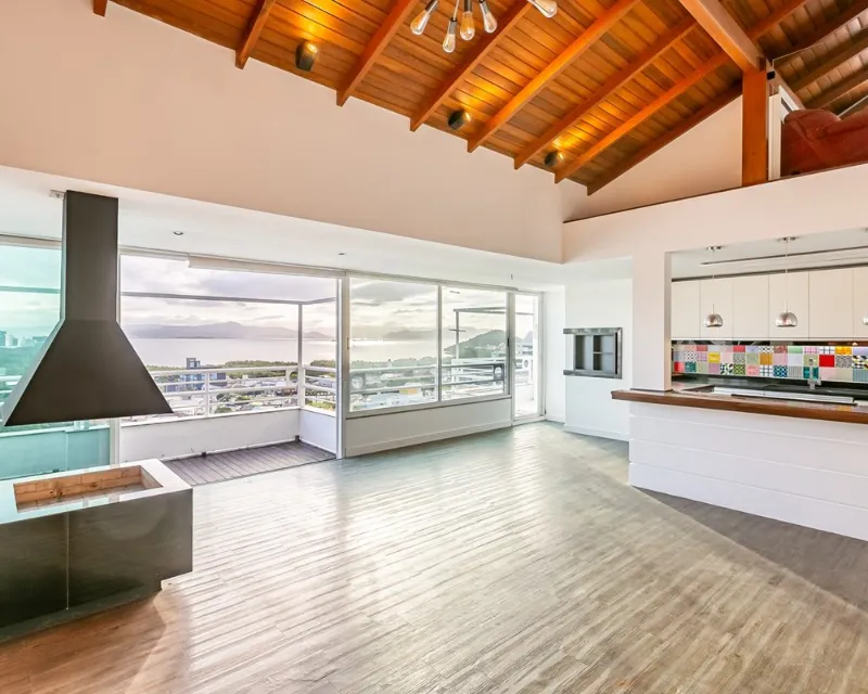 Penthouse 3 habitaciones con vista al mar en venta — Itacorubi, Florianópolis — Itacorubi