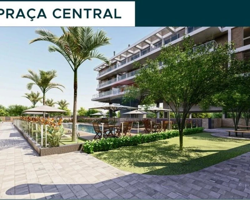 Apartamento 2 Suítes à Venda no Condomínio Vila dos Açores, Jurerê — Jurerê Internacional