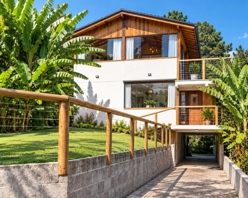 Casa 4 Dormitorios con Vista a las Montañas en Venta en Santo Antônio de Lisboa — Santo Antônio de Lisboa