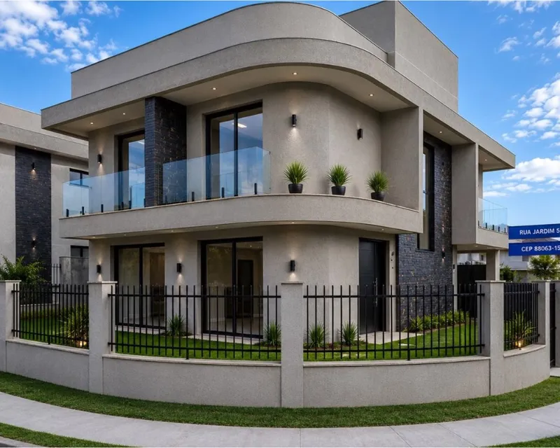 Casa 4 Suítes à Venda no Jardim Campeche, Florianópolis — Campeche