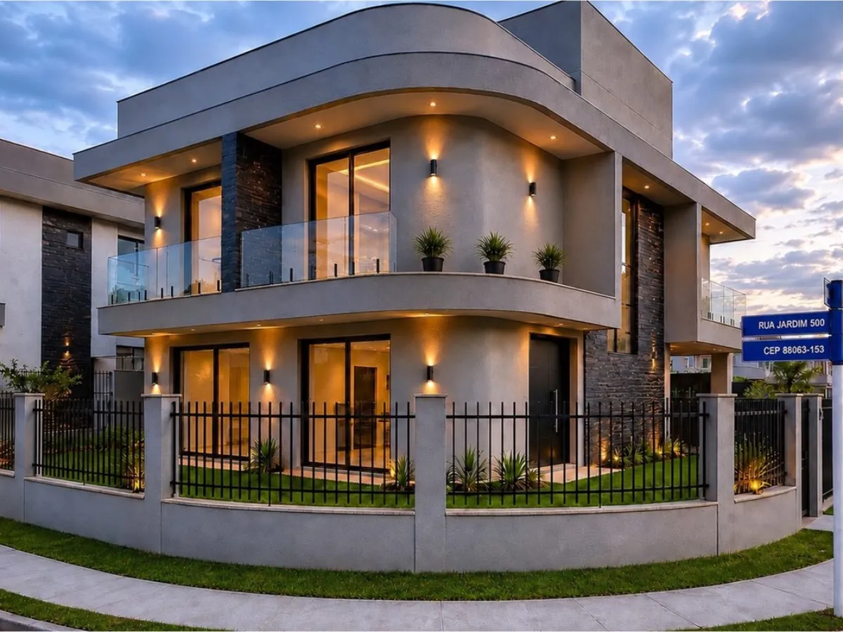 Casa 4 Suítes à Venda no Jardim Campeche, Florianópolis — Campeche