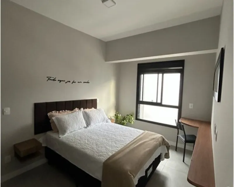 Apartamento Amueblado 1 Dormitorio en Venta — Cachoeira do Bom Jesus, Florianópolis — Cachoeira do Bom Jesus