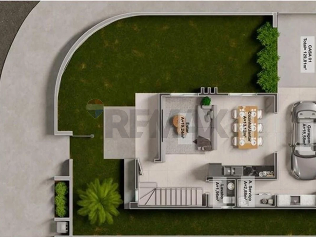 Casa 3 Dormitórios à Venda em Canasvieiras, Florianópolis — 117 m²
