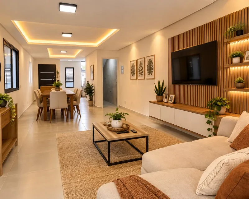 Casa Dúplex Nueva de 3 Dormitorios en Venta en Ingleses, Florianópolis — Ingleses
