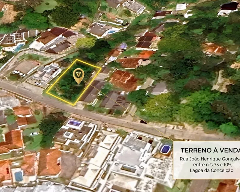 Terreno de 639 m² à Venda — Lagoa da Conceição, Florianópolis — Lagoa da Conceição