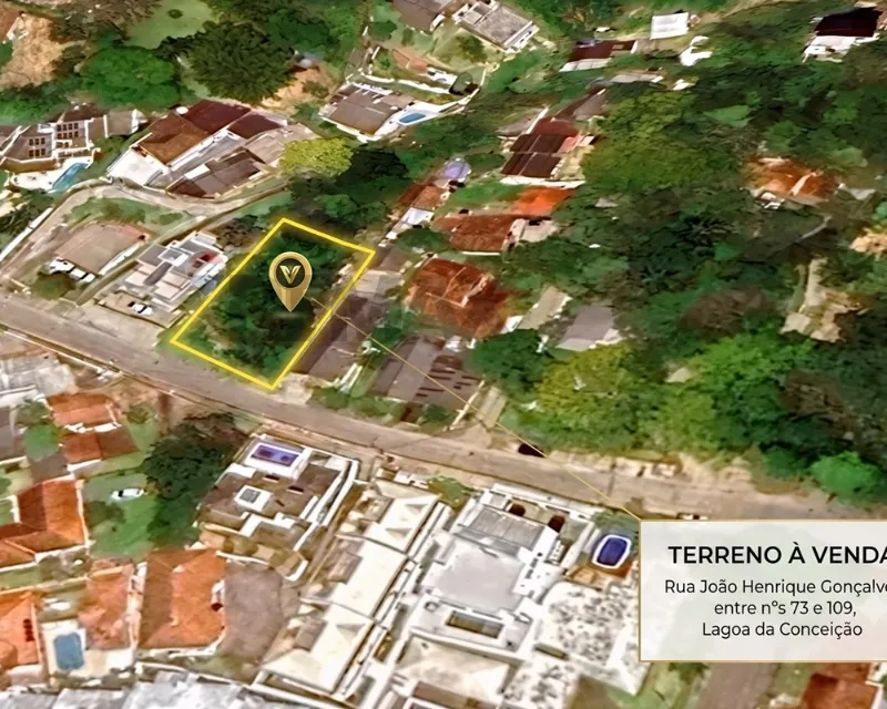 Terreno de 639 m² à Venda — Lagoa da Conceição, Florianópolis — Lagoa da Conceição