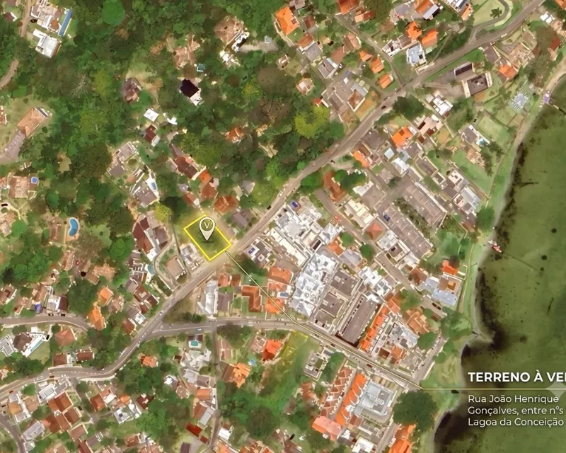 Terreno de 639 m² à Venda — Lagoa da Conceição, Florianópolis — Lagoa da Conceição