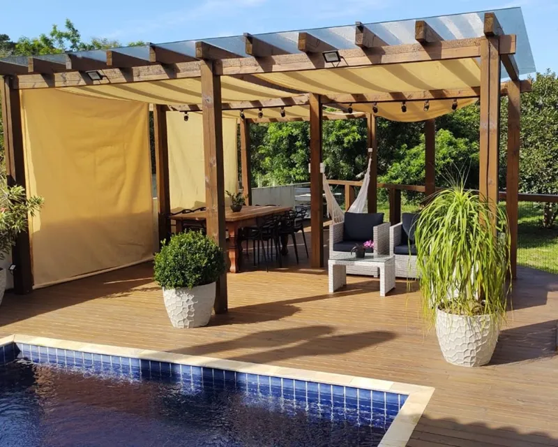 Casa 2 Quartos com Piscina Privativa — Cachoeira do Bom Jesus, Florianópolis — Cachoeira do Bom Jesus