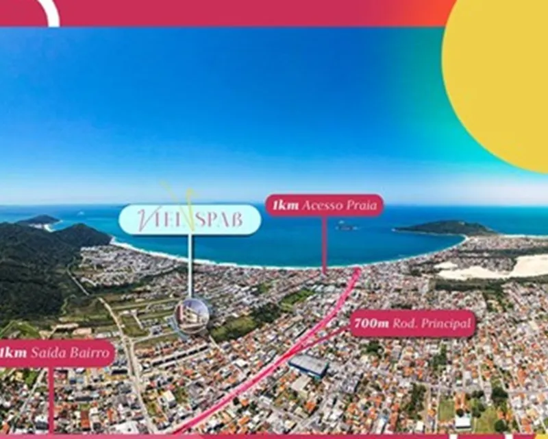 Off-Plan 1-Bedroom Apartment for Sale in Ingleses, Florianópolis — Ingleses