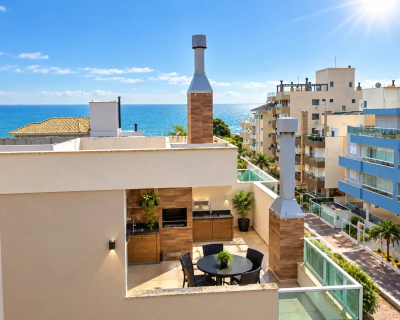 Penthouse 76 m² con Vista al Mar en Venta en Canasvieiras, Florianópolis — Canasvieiras