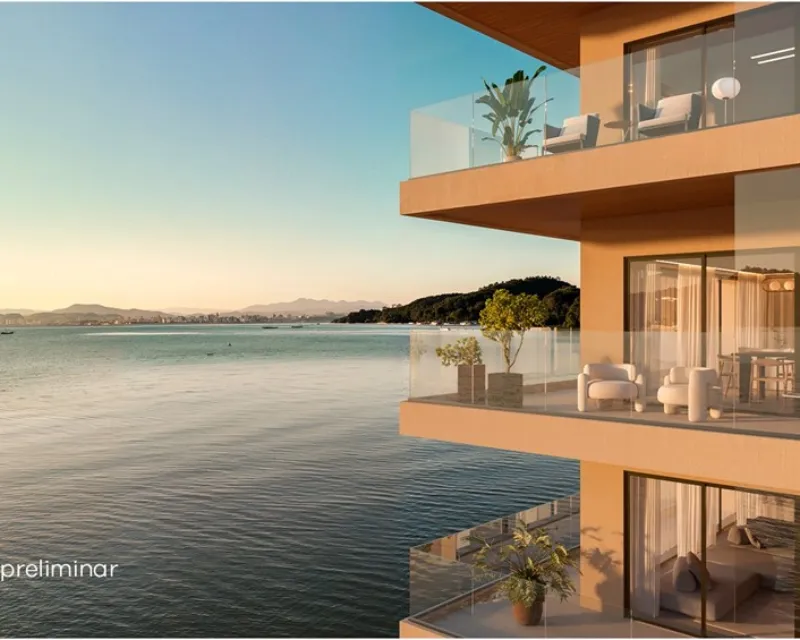 Apartamento 2 Suites con Vista al Mar en Venta — João Paulo, Florianópolis — João Paulo