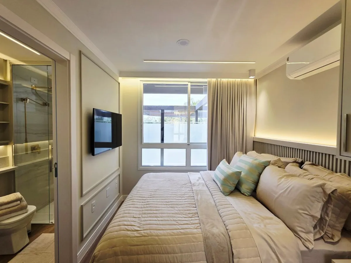 2-Suite Apartment for Sale in Ingleses, Florianópolis — Gaivotas Golden Residence — Ingleses