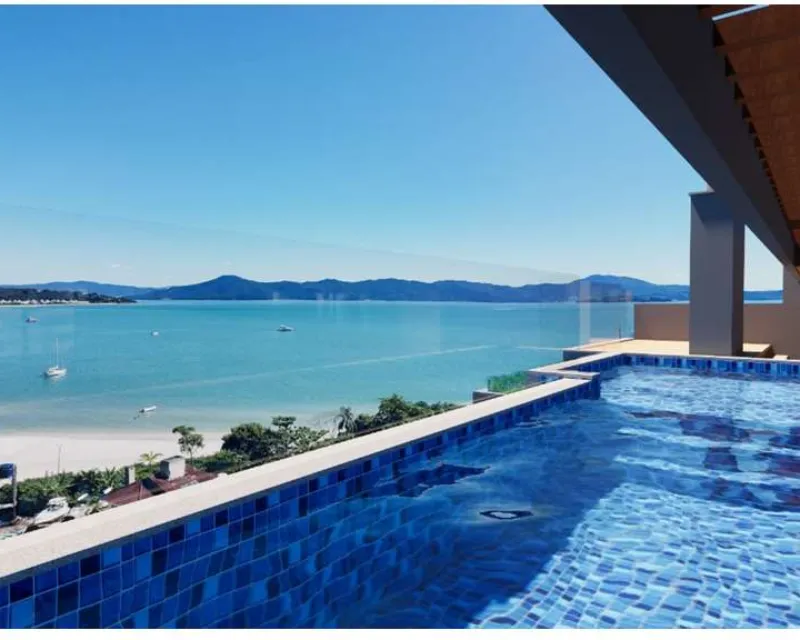 Apartamento 1 Dorm. con Vista al Mar en Venta — Canajurê, Florianópolis — Canasvieiras