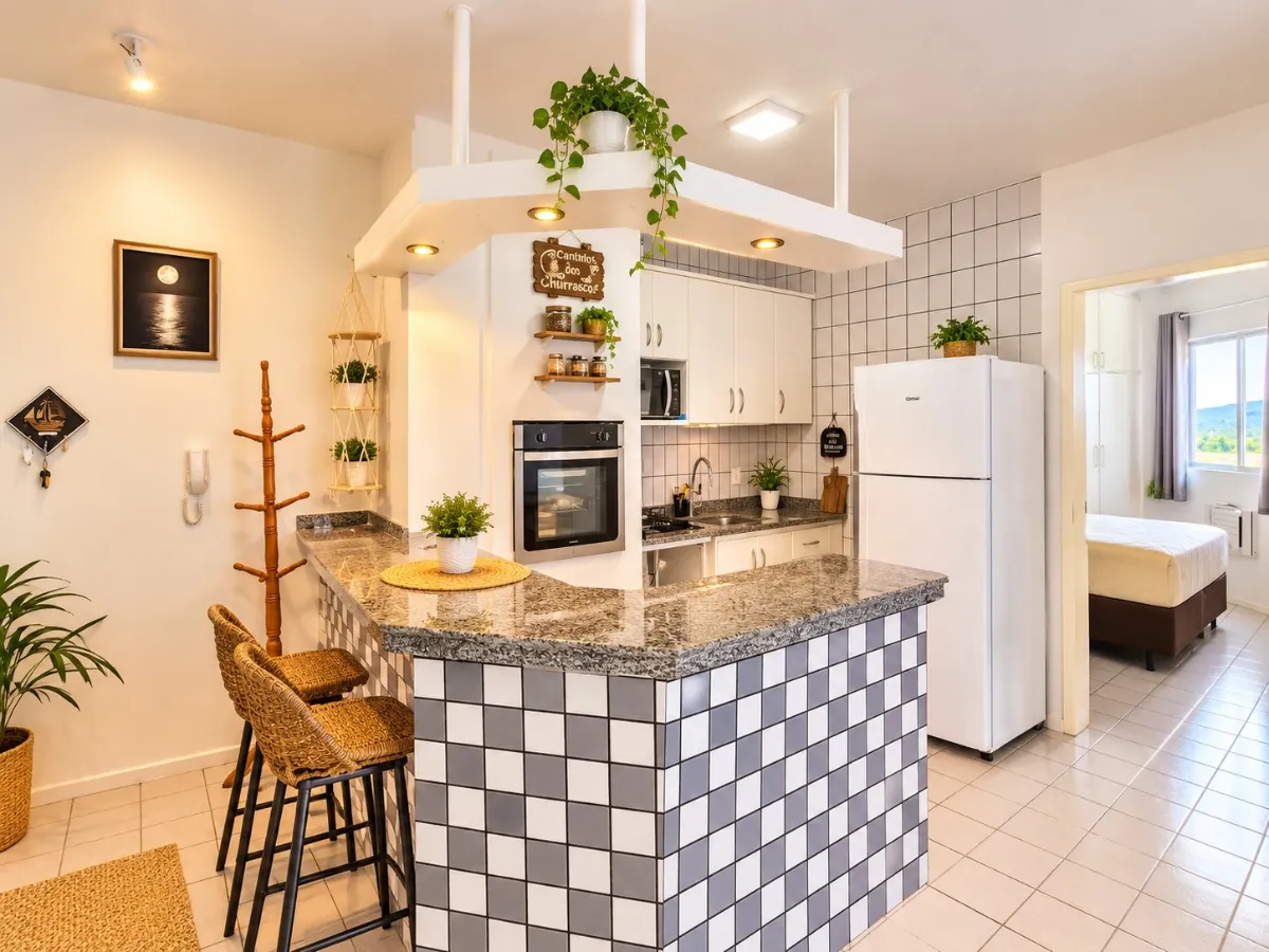 Departamento de 1 Dormitorio a 100 Metros del Mar en Canasvieiras — Canasvieiras