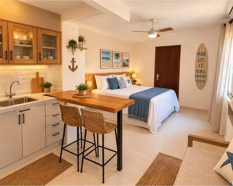 1-Bedroom Apartment for Sale in Ingleses Norte, Florianópolis — 20 m² — Ingleses