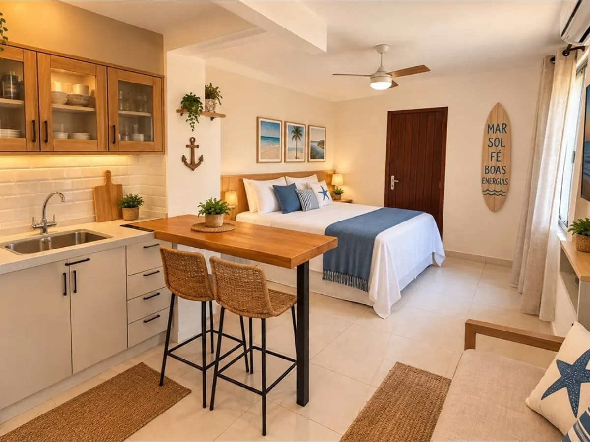 1-Bedroom Apartment for Sale in Ingleses Norte, Florianópolis — 20 m² — Ingleses
